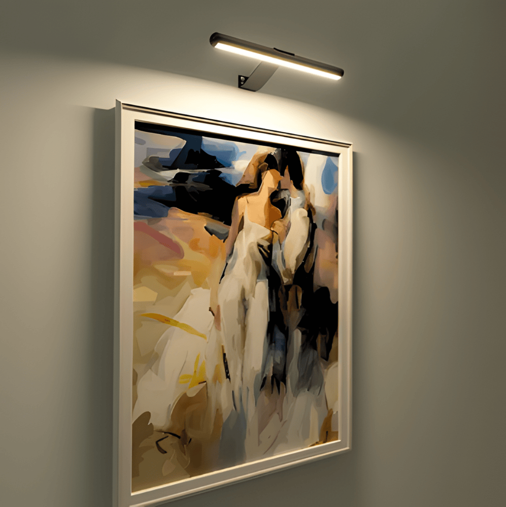 Magnetisk LED-Væglampe | 120° Drejelig Ledningsfri Lampe