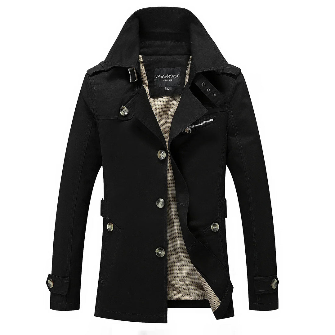 Herre Lang Trenchcoat