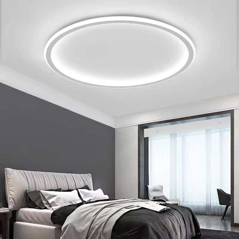 Rund Dæmpbar LED-Loftslys | Moderne Nordisk Udformning