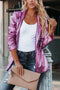 Dame Pailletbesat Vævet Blazer | Hakkekrave Stil
