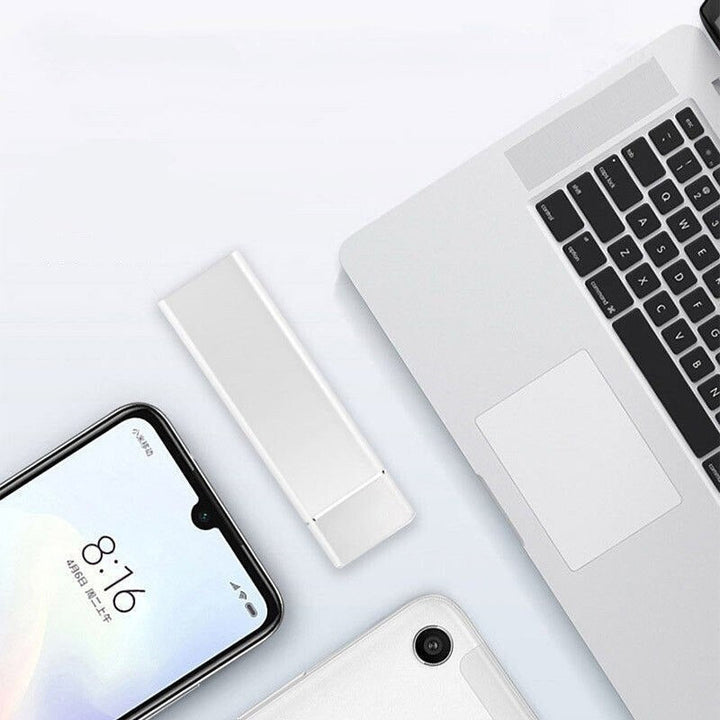 Hurtig USB 3.1 Kompakt Ekstern SSD - Plug-and-Play, Bærbar
