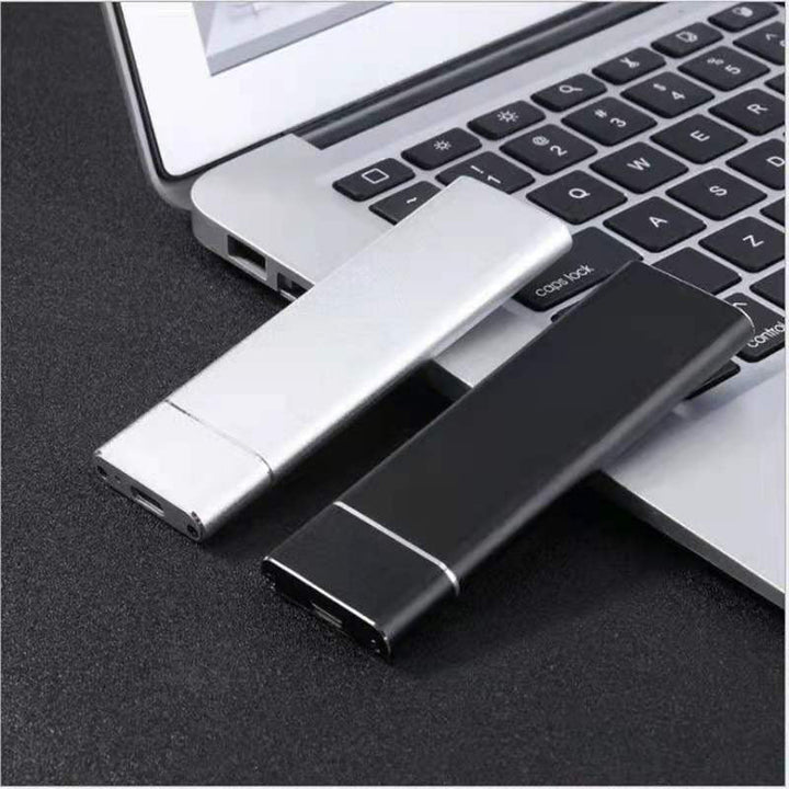 Hurtig USB 3.1 Kompakt Ekstern SSD - Plug-and-Play, Bærbar