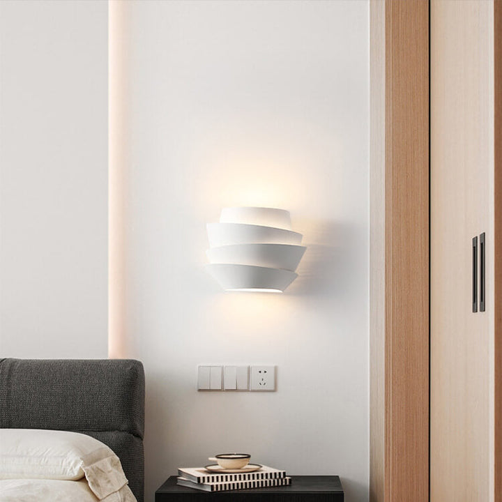 Nöfra | Minimalistisk Væglampe - Dobbeltsidet LED