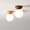 Japansk-Inspireret Loftslampe | Træafslutning
