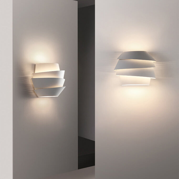 Nöfra | Minimalistisk Væglampe - Dobbeltsidet LED
