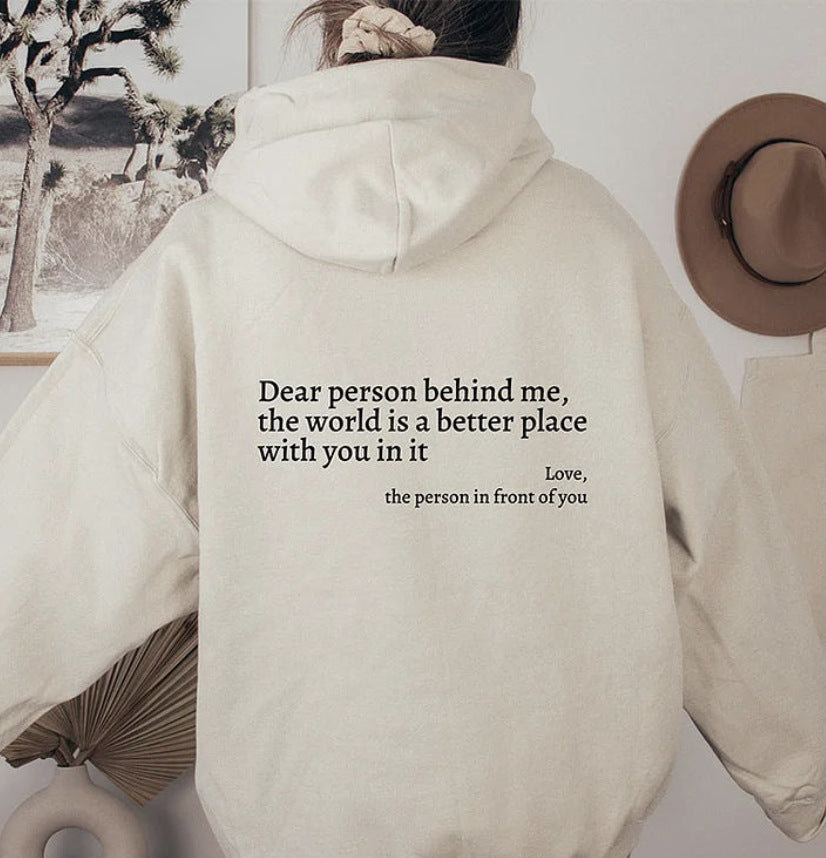 Inspirerende Citat Unisex-Hættetrøje | Blød og Varm
