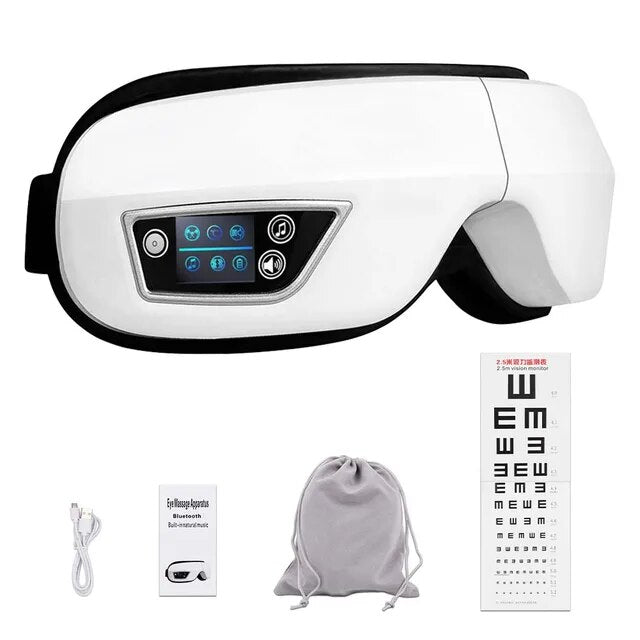 Eyeglow 6D øjenmassageapparat | Til øjen Træthed Lindring