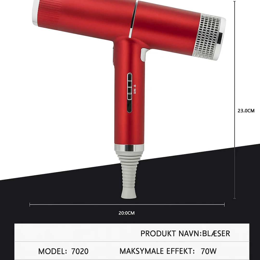 Magnetisk Hårtørrer | Ubesværet Styling og Hurtig Tørring