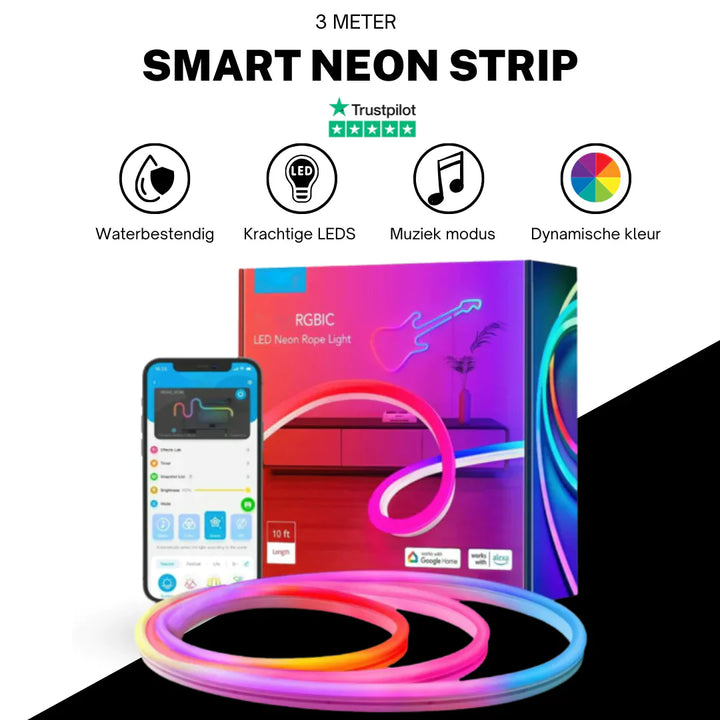 App-Styret RGB-Belysning til Hjemmet og Humør Stemning