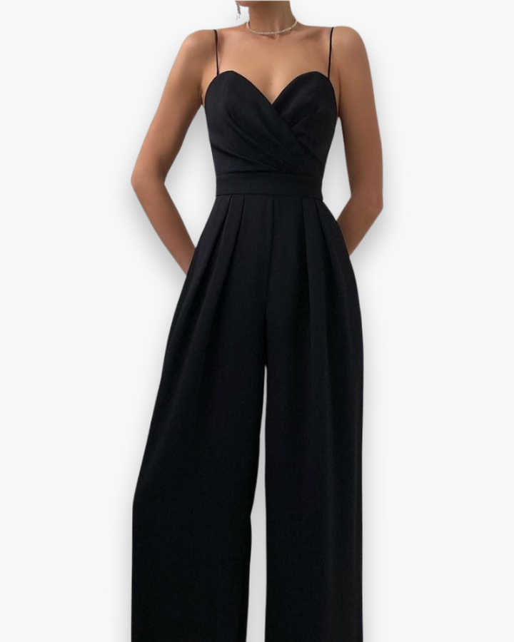 Aenara | Dame Elegante Bælte Jumpsuit