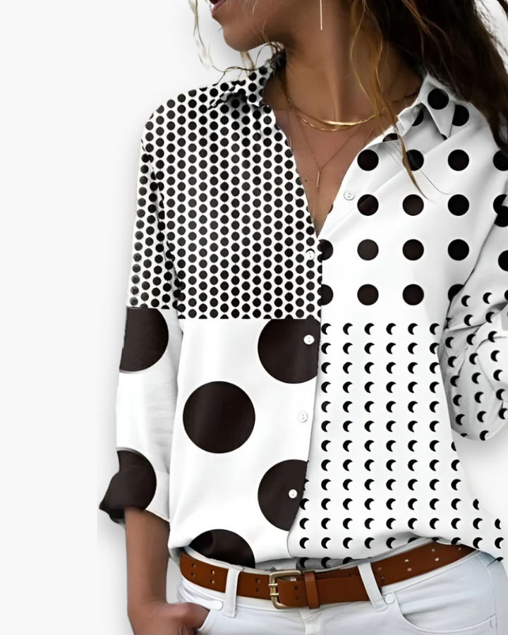 Daphira | Dame Afslappet Tryk Bluse