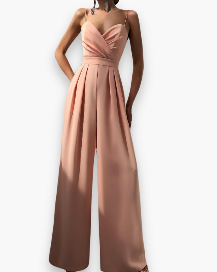 Aenara | Dame Elegante Bælte Jumpsuit