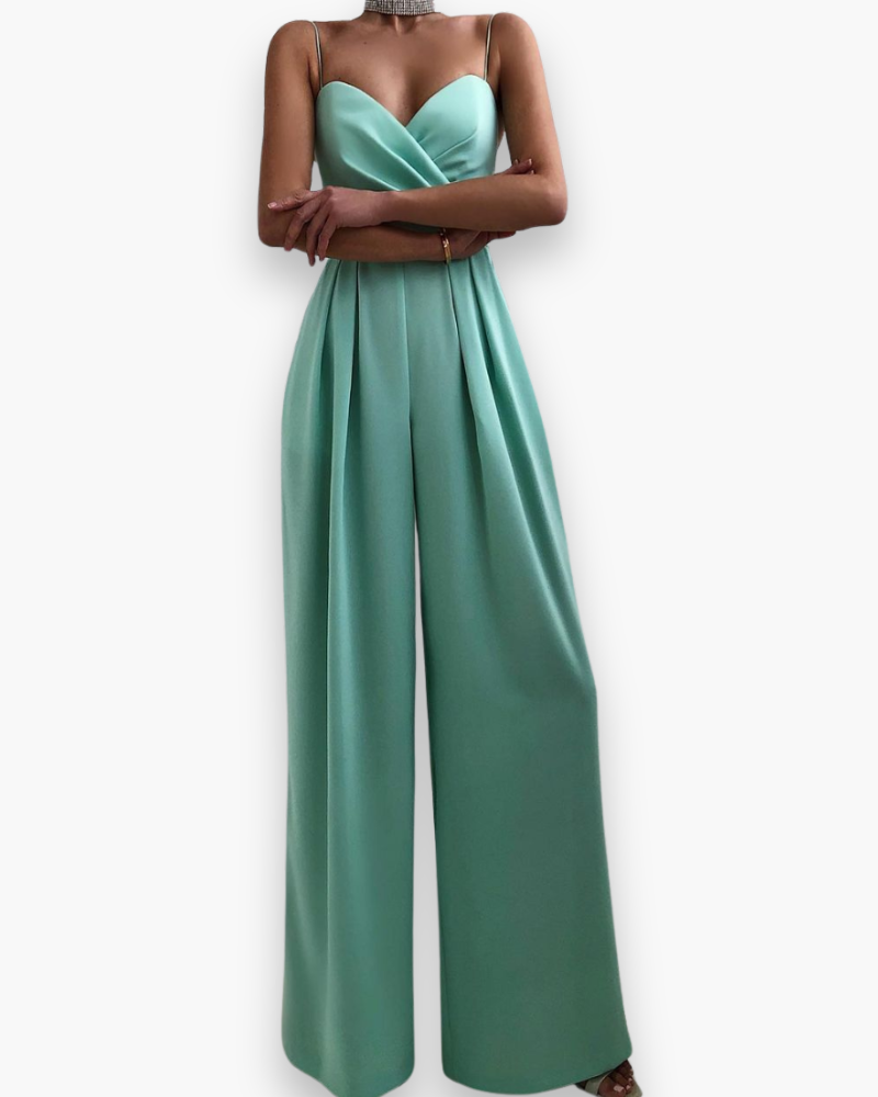 Aenara | Dame Elegante Bælte Jumpsuit