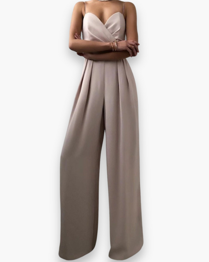Aenara | Dame Elegante Bælte Jumpsuit