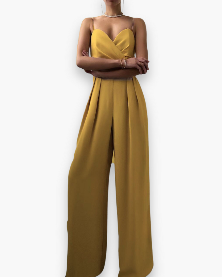 Aenara | Dame Elegante Bælte Jumpsuit