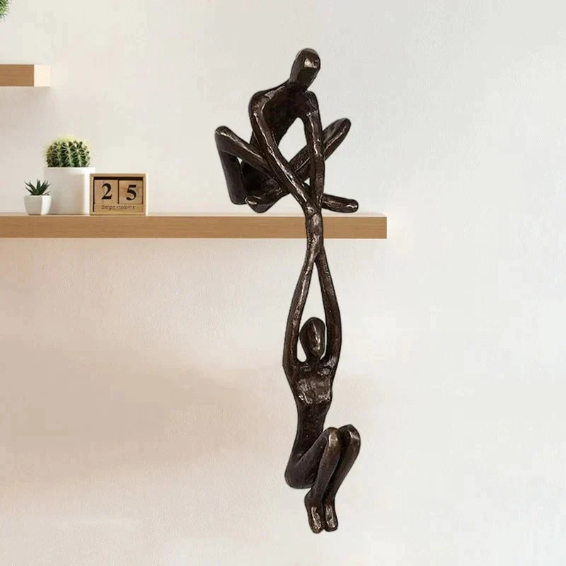 Evig Kærlighed Og Styrke Skulptur Figurin