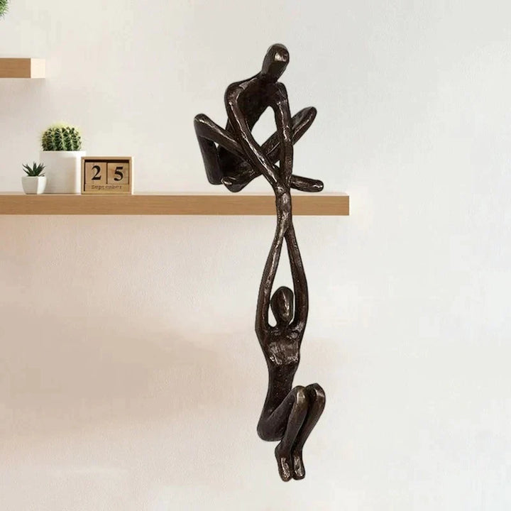Evig Kærlighed Og Styrke Skulptur Figurin