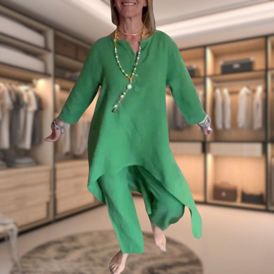 Dame Komfortsæt | Hyggeligt Lounge Top og Bund Sæt