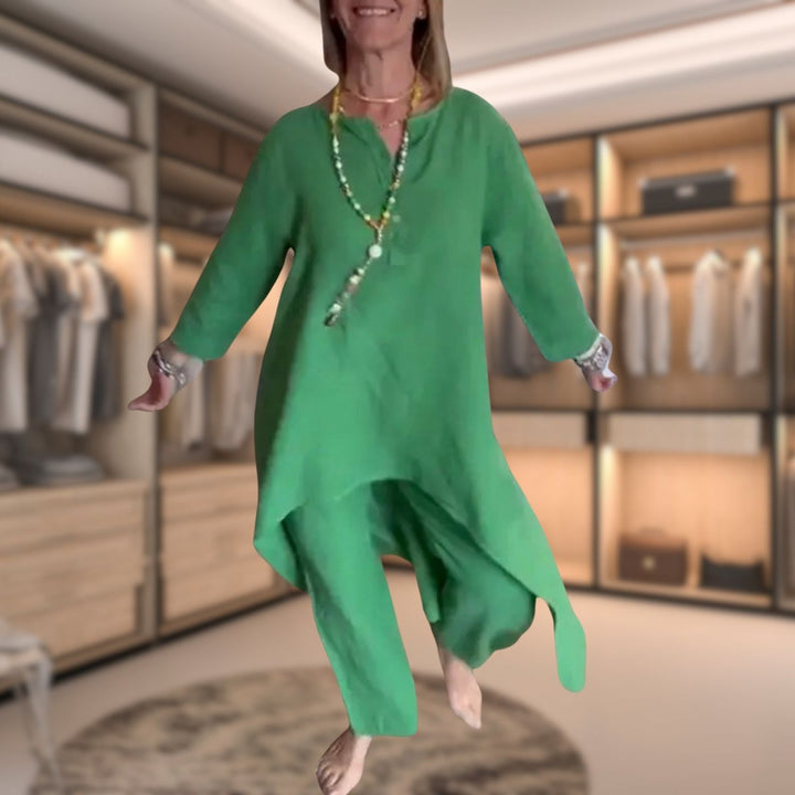 Dame Komfortsæt | Hyggeligt Lounge Top og Bund Sæt