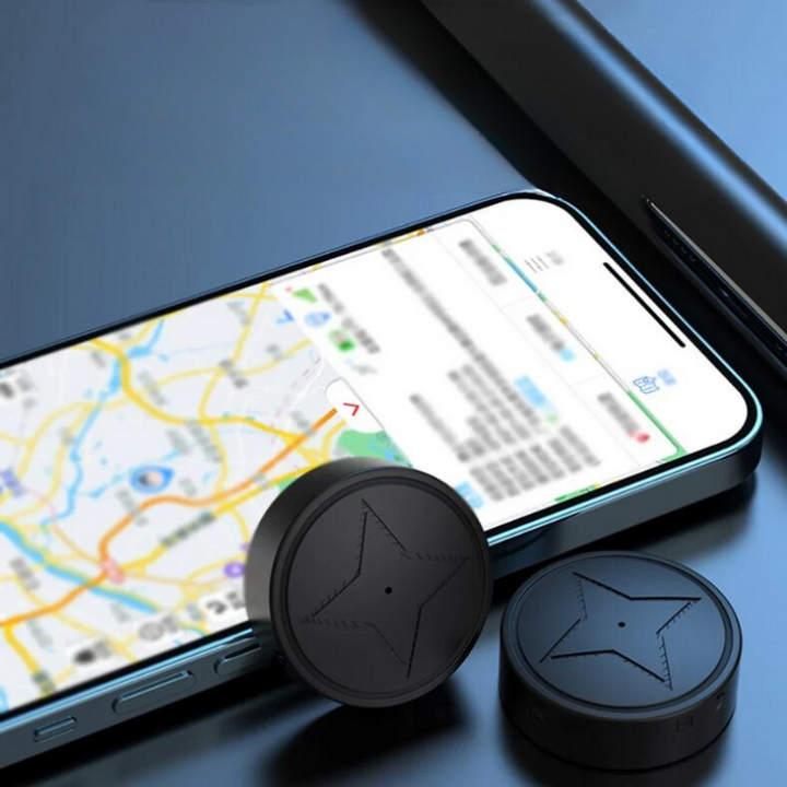 Kompakt Magnetisk GPS-Tracker | 500 mAh Batteri Og Stærk Magnet
