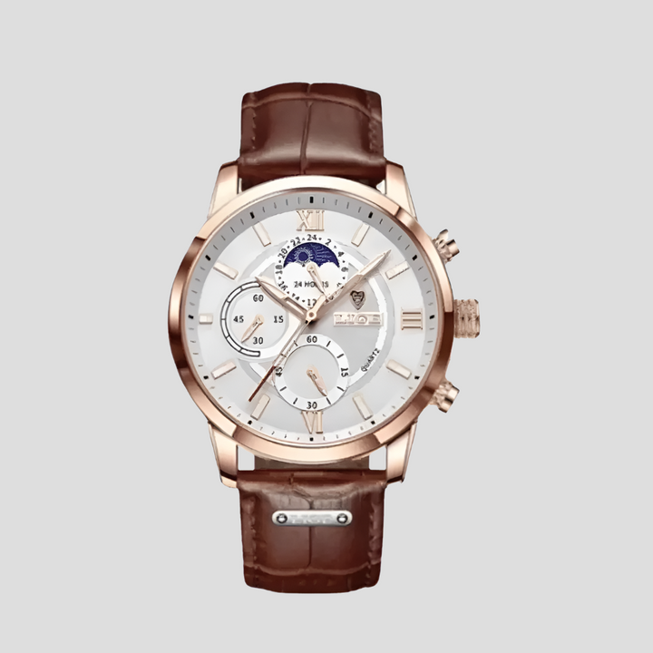 42 mm Herre klassisk Herreur | Elegante Kvartsur