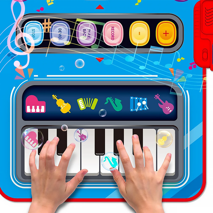 Musikalsk Legemåtte | Interaktiv Babylegemåtte med Lyde og Musik