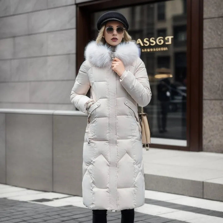 Elegant Dame Vinterfrakke | Lang Udformning