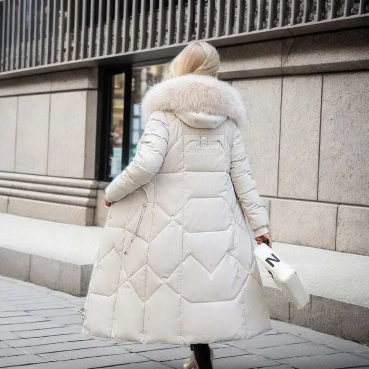 Elegant Dame Vinterfrakke | Lang Udformning