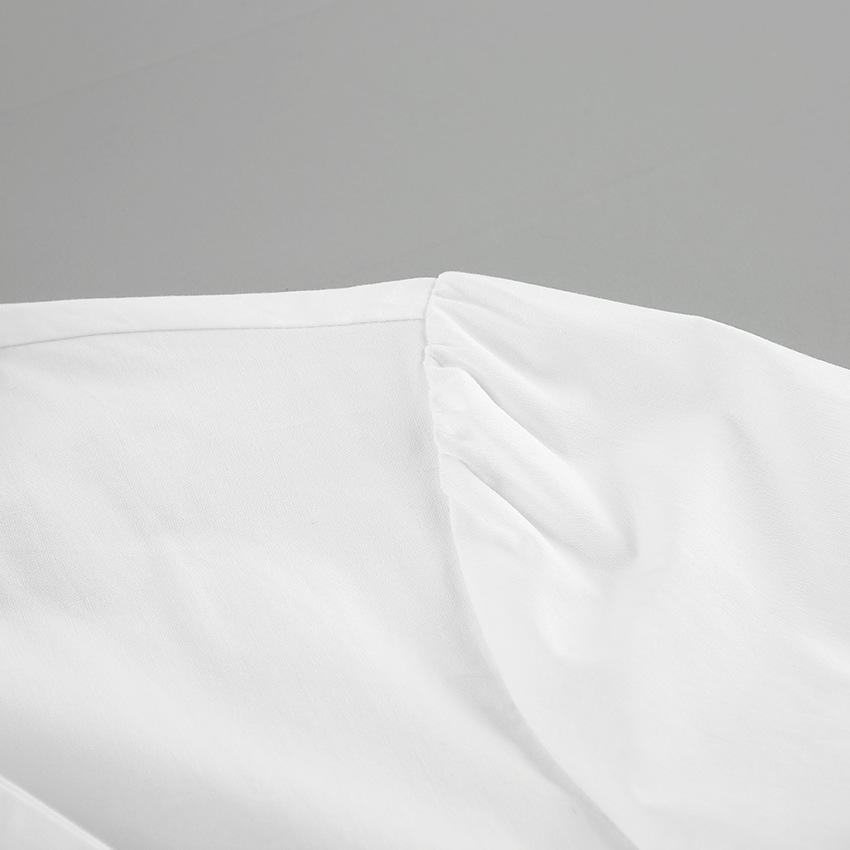 Dame Hvid Bluse | Elegante Sløjfe Binde Hals Og Tidløs Stil