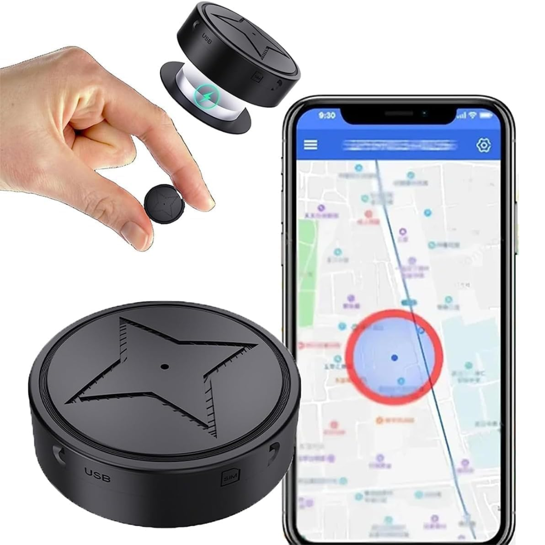 Mini GPS Sporer | Realtid Live-Sporing til Køretøjer og Aktiver
