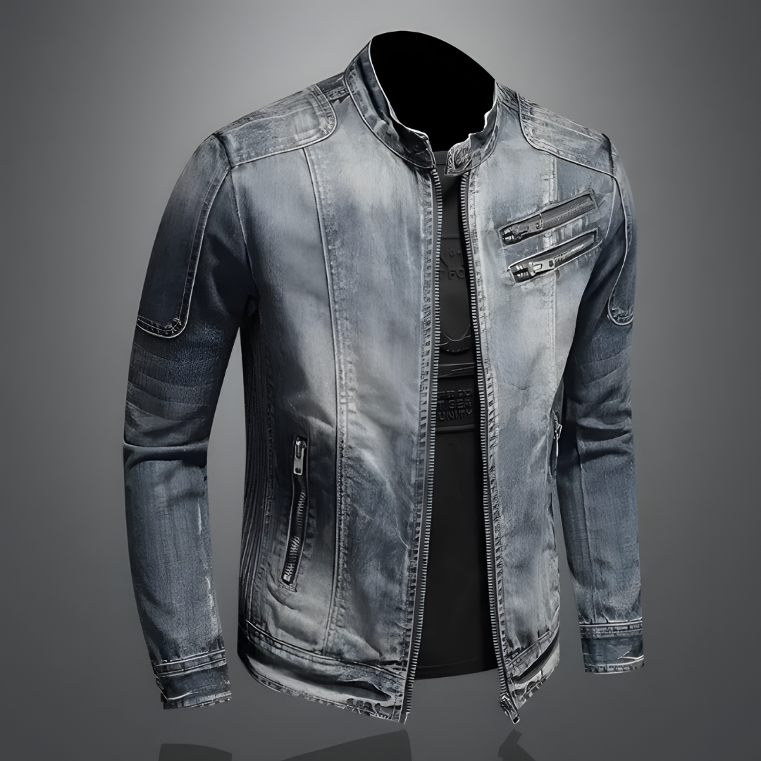 Herre Retro Denimjakke