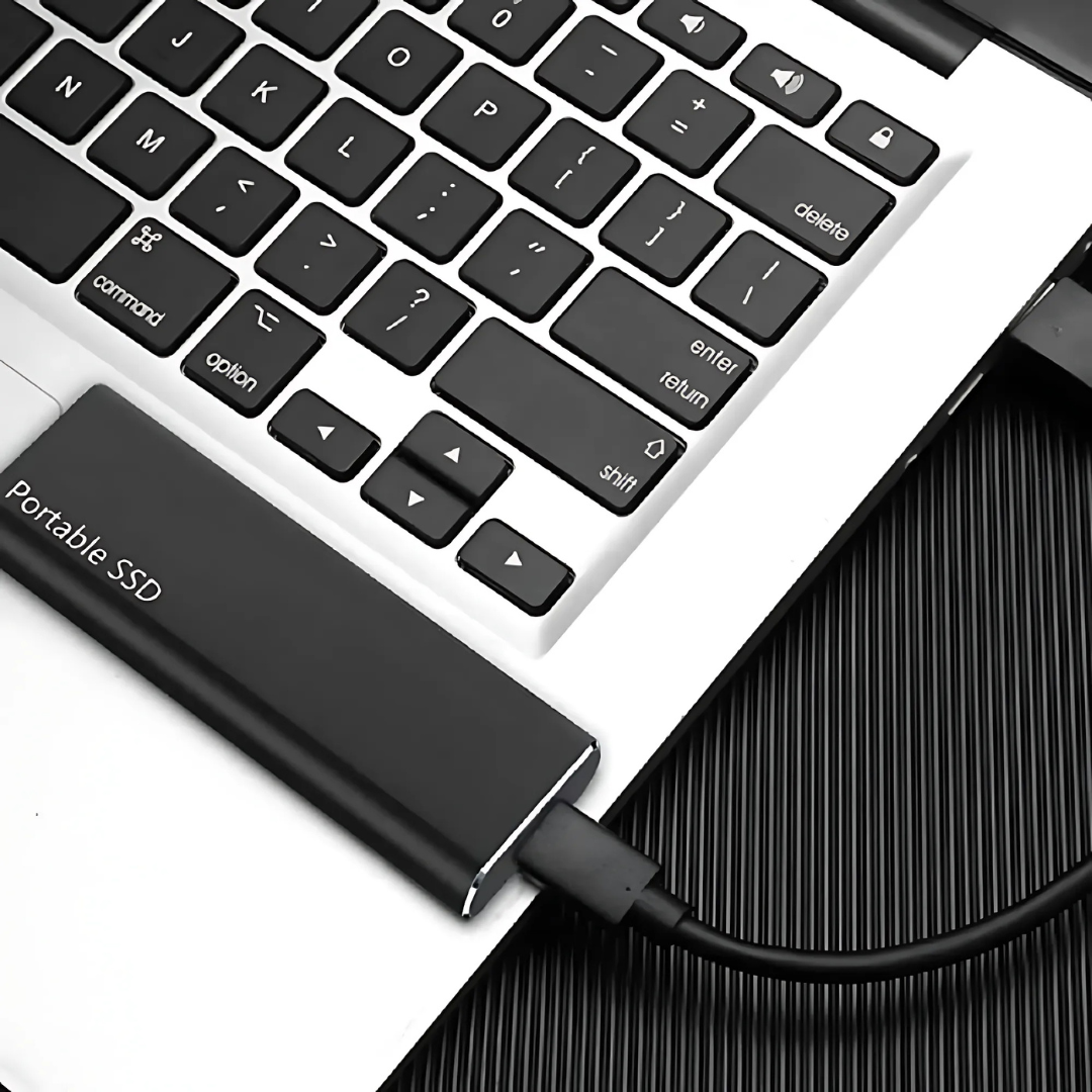 Kompakt 4 TB USB-C Harddisk | Hurtig og Bærbar Datalagring