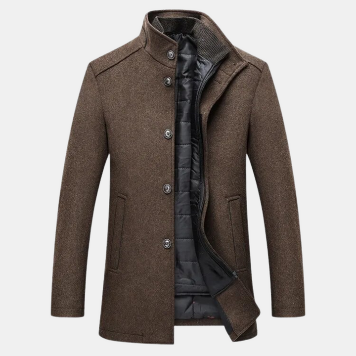 Årgang Stil Trenchcoat Til Mænd