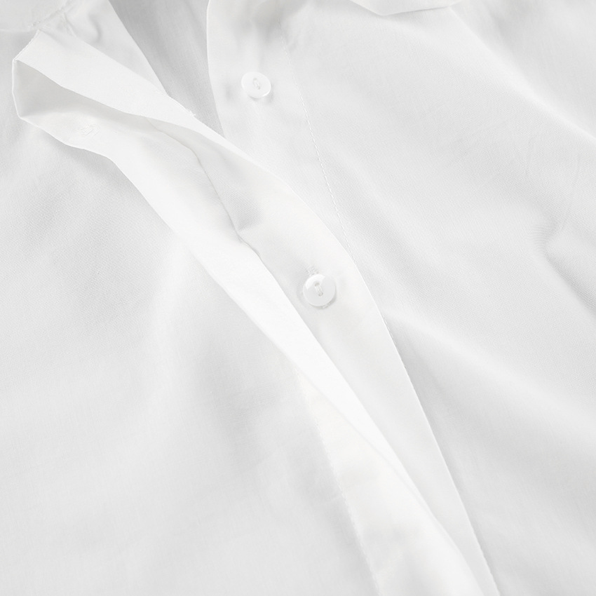 Dame Hvid Bluse | Elegante Sløjfe Binde Hals Og Tidløs Stil