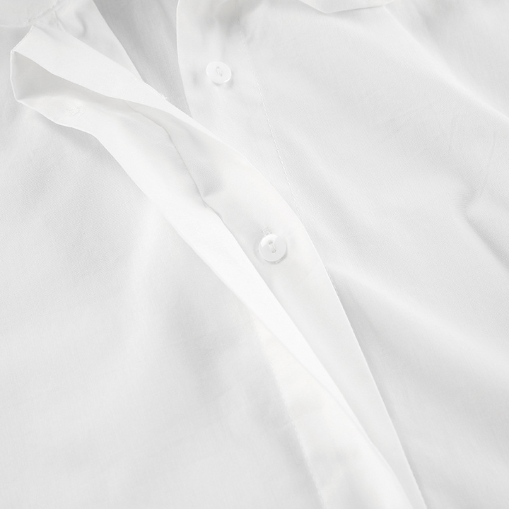 Dame Hvid Bluse | Elegante Sløjfe Binde Hals Og Tidløs Stil
