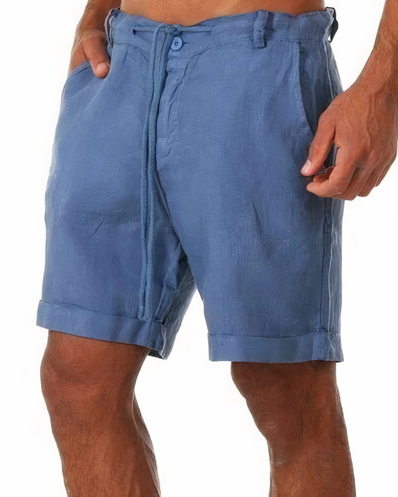 Jace | Herre Linned Sommer Shorts