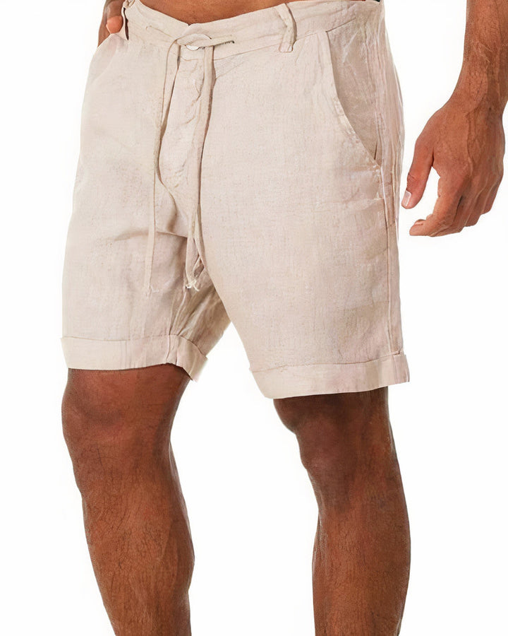 Jace | Herre Linned Sommer Shorts