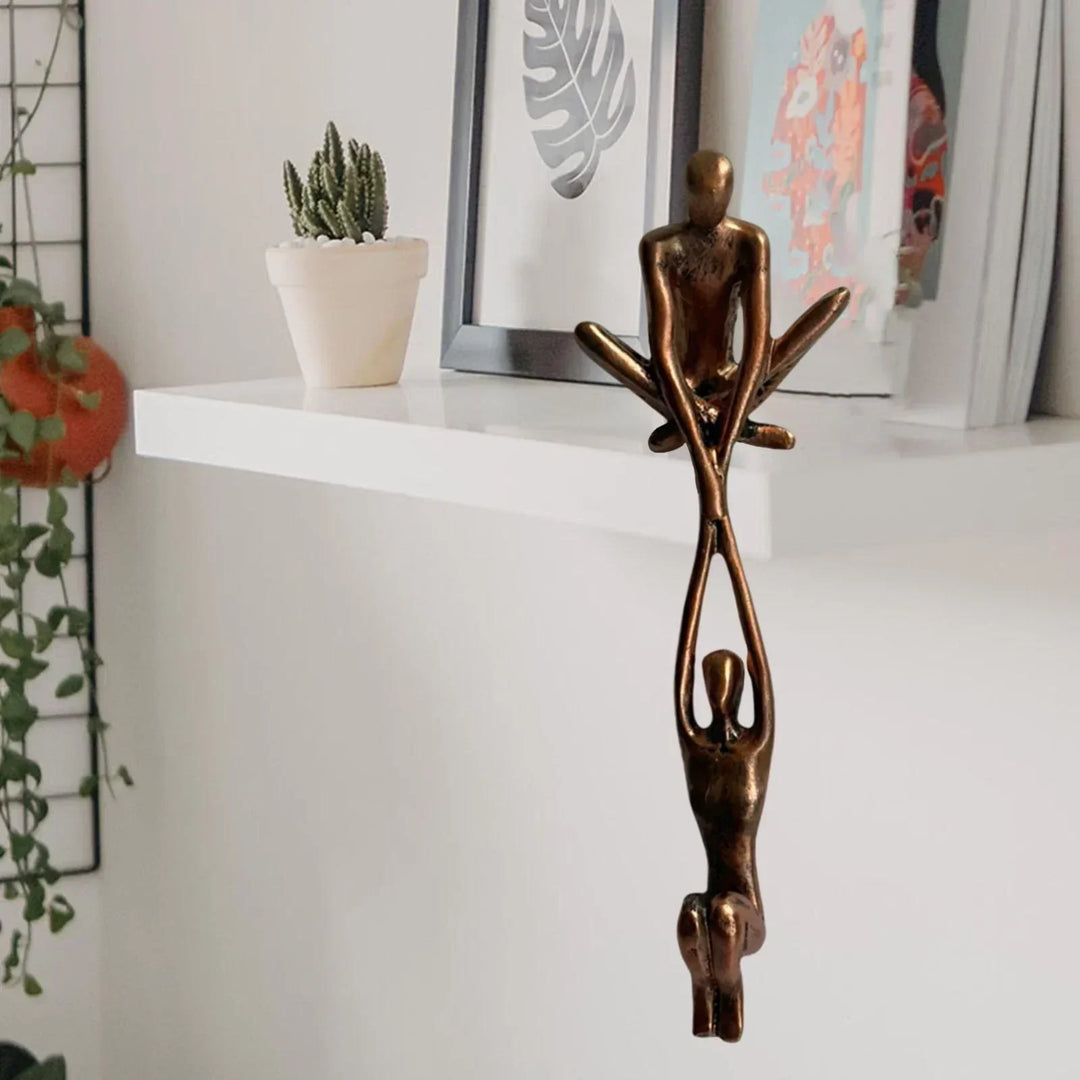 Evig Kærlighed Og Styrke Skulptur Figurin