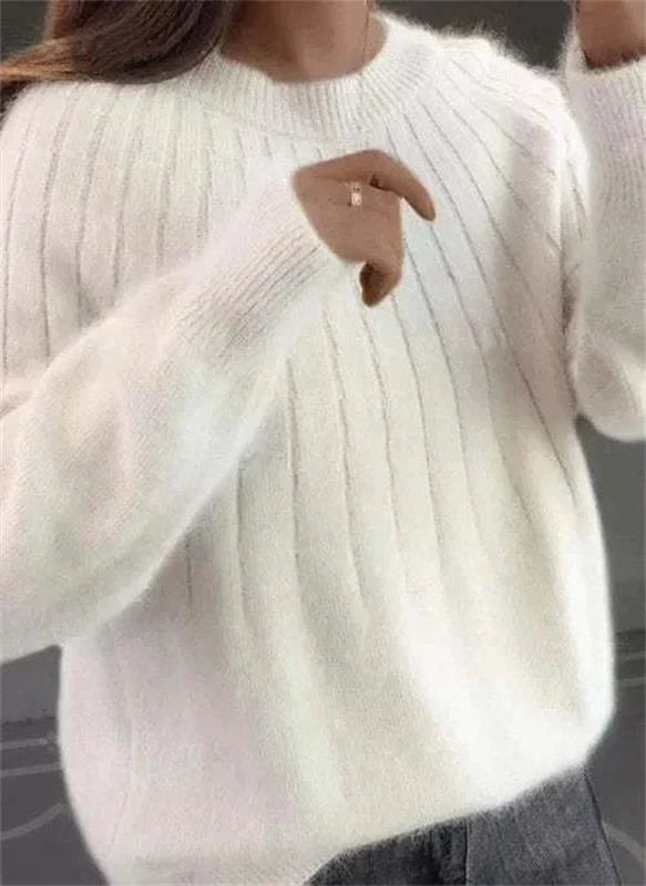 Dame Blød Kashmirtrøje | Varm og Elegant