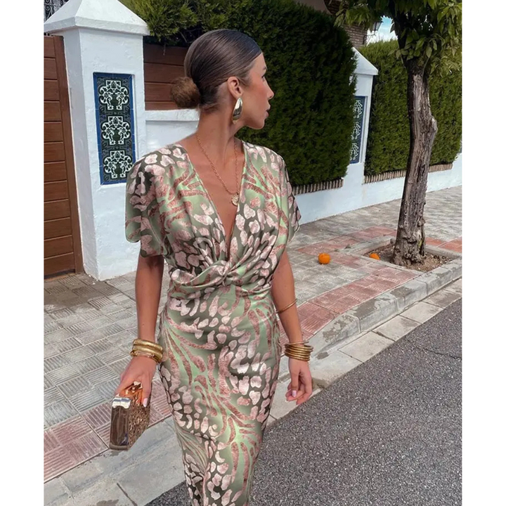 Lysianne | Grøn Formel Aftenkjole