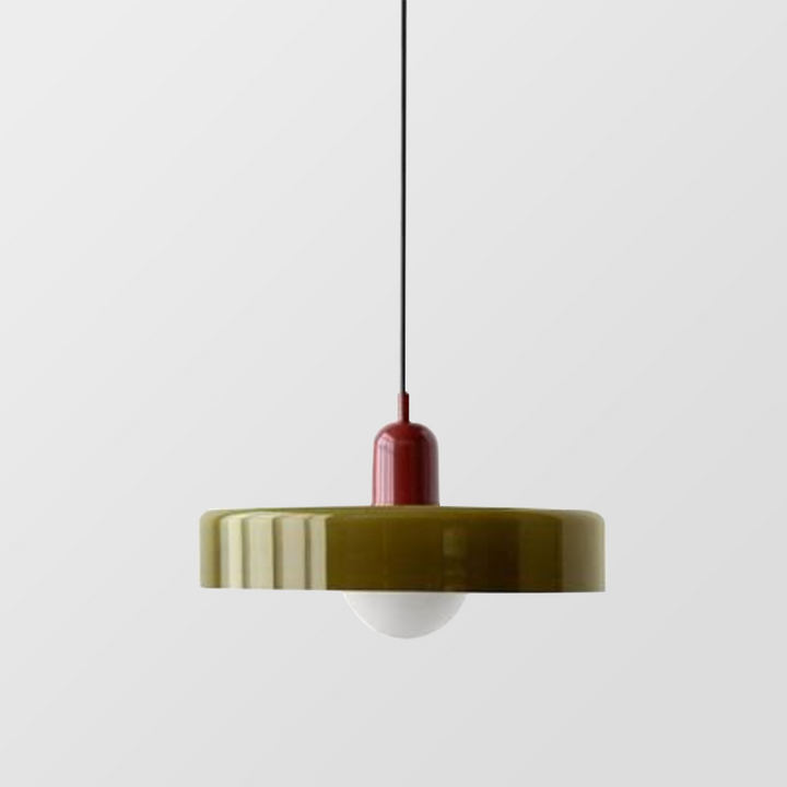 Miklon | Farverig Bauhaus-Stil Pendel Lys
