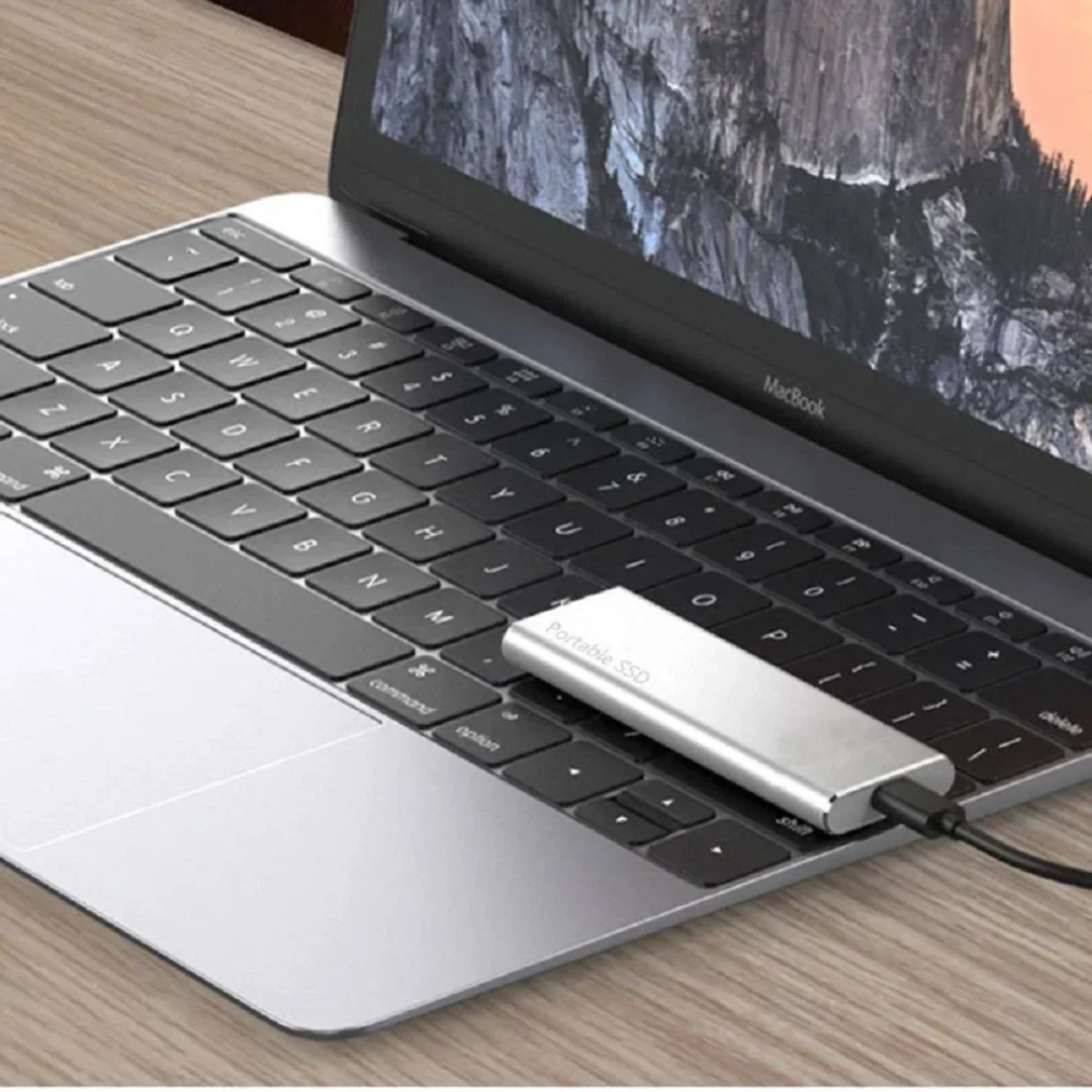 Kompakt 4 TB USB-C Harddisk | Hurtig og Bærbar Datalagring