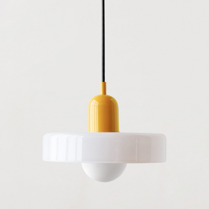 Miklon | Farverig Bauhaus-Stil Pendel Lys