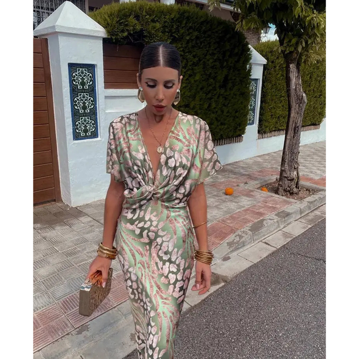 Lysianne | Grøn Formel Aftenkjole