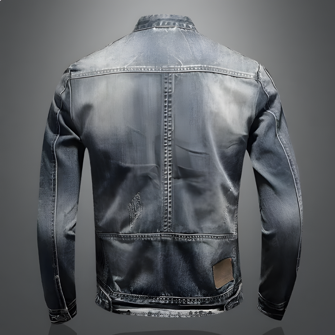 Herre Retro Denimjakke