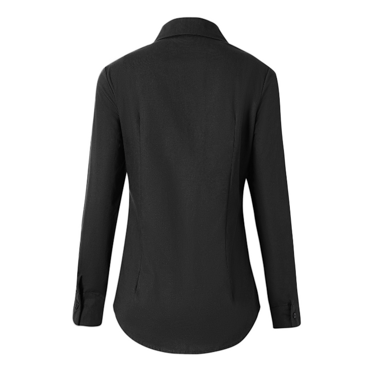 Elowen | Damebluse med Ryggen Lynlås
