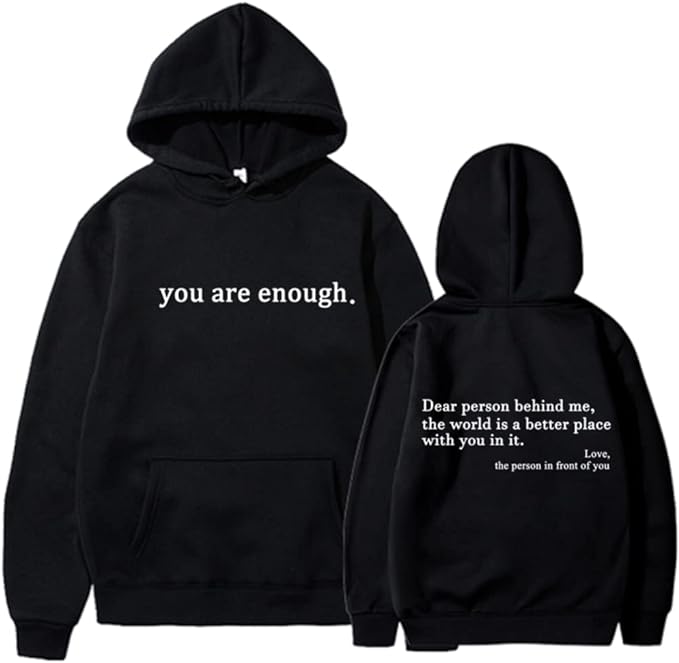 Inspirerende Citat Unisex-Hættetrøje | Blød og Varm