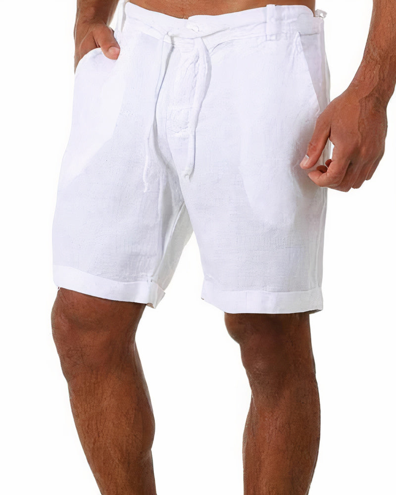 Jace | Herre Linned Sommer Shorts