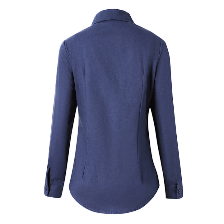 Elowen | Damebluse med Ryggen Lynlås