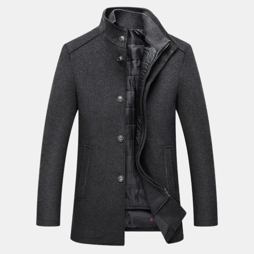 Årgang Stil Trenchcoat Til Mænd